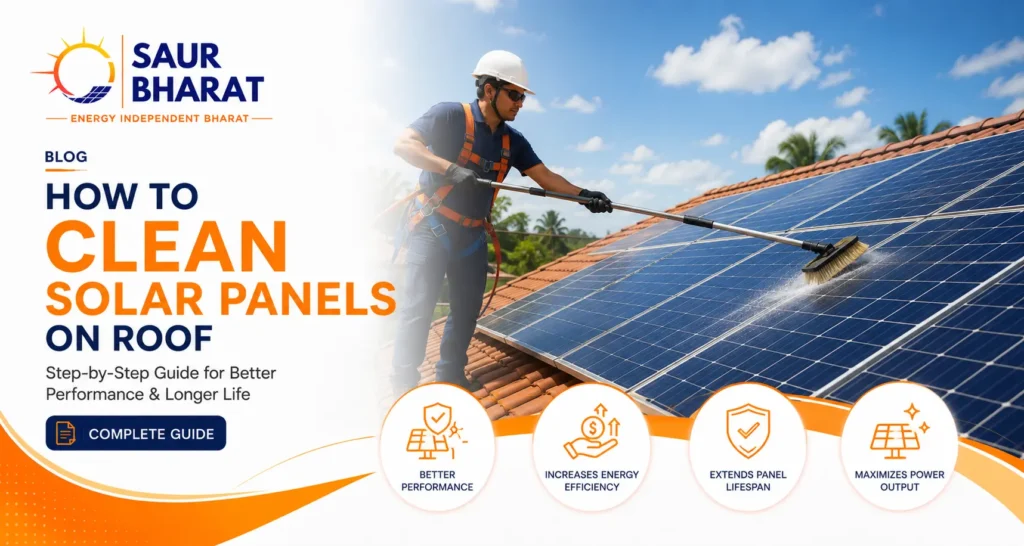 How to Clean Solar Panels on Roof